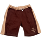 SHORT SET - CARAMEL BROWN