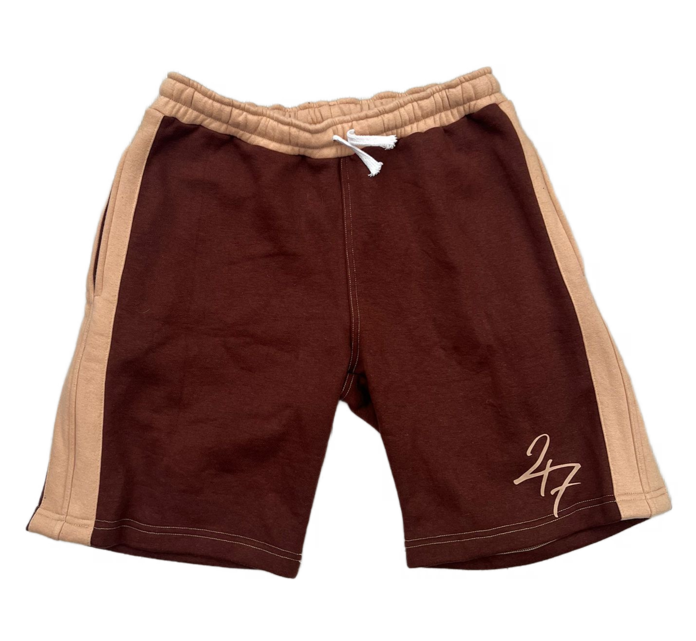 SHORT SET - CARAMEL BROWN